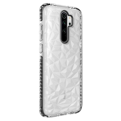 Xiaomi Redmi Note 8 Pro Kılıf Zore Buzz Kapak Siyah