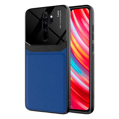 Xiaomi Redmi Note 8 Pro Kılıf Zore Emiks Kapak Lacivert