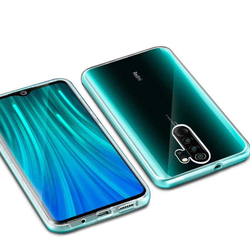 Xiaomi Redmi Note 8 Pro Kılıf Zore Enjoy Kapak Renksiz