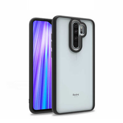Xiaomi Redmi Note 8 Pro Kılıf Zore Flora Kapak Siyah
