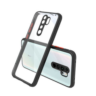 Xiaomi Redmi Note 8 Pro Kılıf Zore Kaff Kapak Siyah