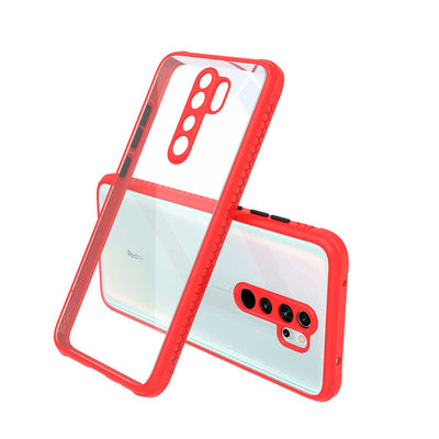 Xiaomi Redmi Note 8 Pro Kılıf Zore Kaff Kapak Kırmızı