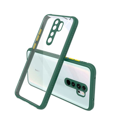 Xiaomi Redmi Note 8 Pro Kılıf Zore Kaff Kapak Koyu Yeşil