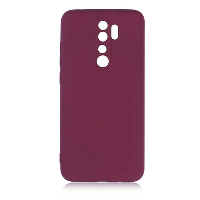 Xiaomi Redmi Note 8 Pro Kılıf Zore Mara Lansman Kapak Koyu Mor