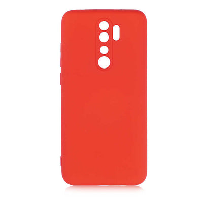 Xiaomi Redmi Note 8 Pro Kılıf Zore Mara Lansman Kapak Kırmızı