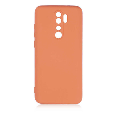 Xiaomi Redmi Note 8 Pro Kılıf Zore Mara Lansman Kapak Turuncu