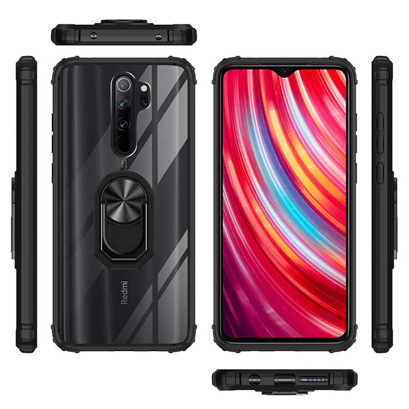 Xiaomi Redmi Note 8 Pro Kılıf Zore Mola Kapak Kırmızı