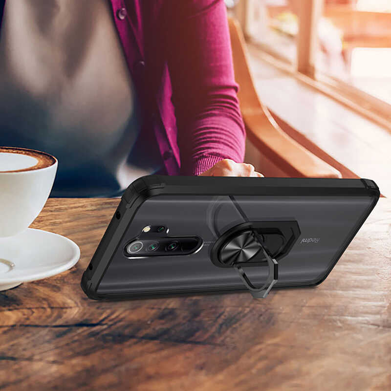 Xiaomi Redmi Note 8 Pro Kılıf Zore Mola Kapak Lacivert