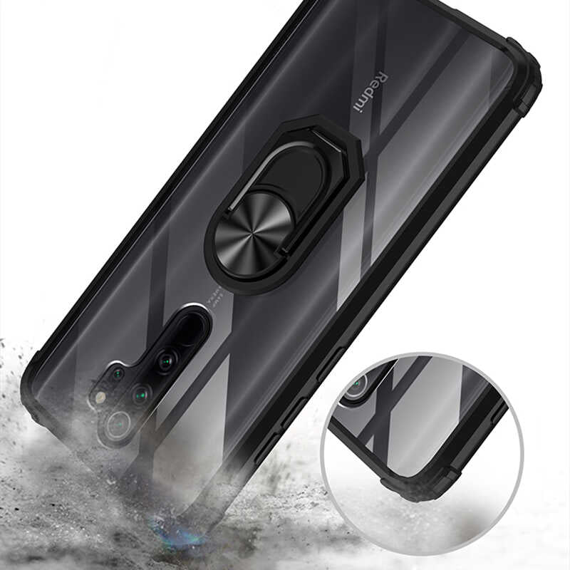 Xiaomi Redmi Note 8 Pro Kılıf Zore Mola Kapak Kırmızı