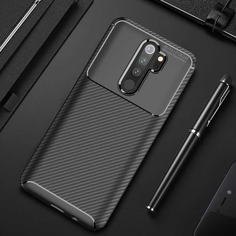 Xiaomi Redmi Note 8 Pro Kılıf Zore Negro Silikon Kapak Siyah