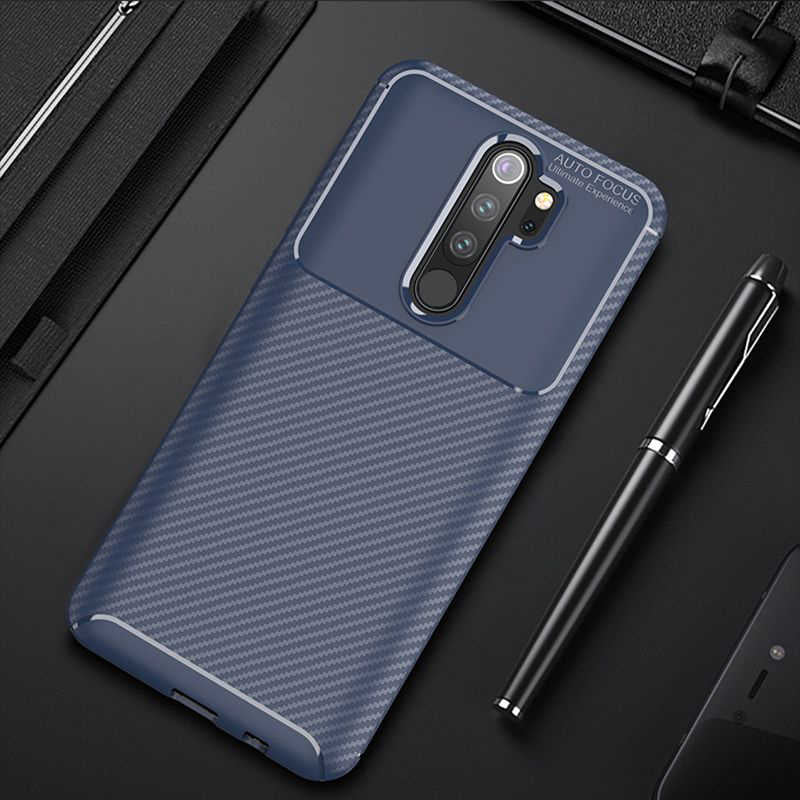 Xiaomi Redmi Note 8 Pro Kılıf Zore Negro Silikon Kapak Lacivert