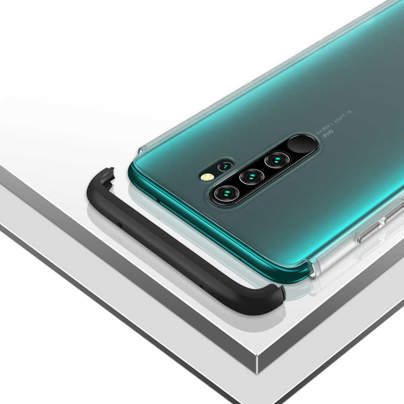 Xiaomi Redmi Note 8 Pro Kılıf Zore Nili Kapak Siyah