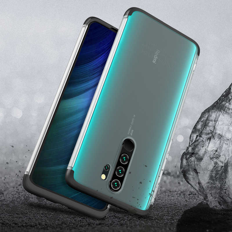 Xiaomi Redmi Note 8 Pro Kılıf Zore Nili Kapak Siyah