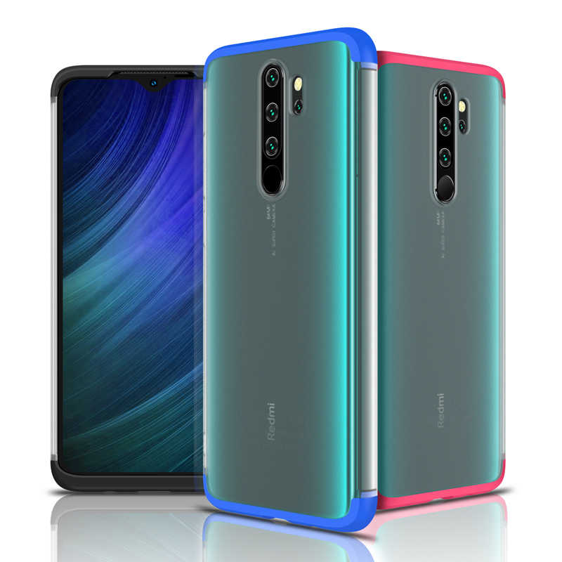 Xiaomi Redmi Note 8 Pro Kılıf Zore Nili Kapak Siyah
