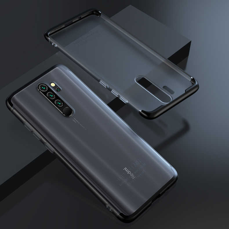 Xiaomi Redmi Note 8 Pro Kılıf Zore Nili Kapak Siyah