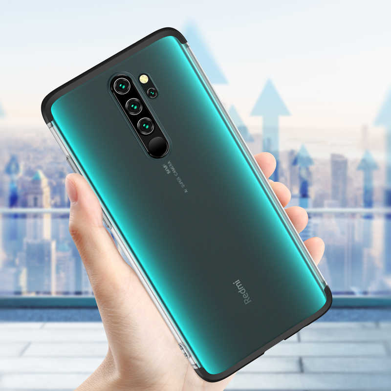 Xiaomi Redmi Note 8 Pro Kılıf Zore Nili Kapak Siyah