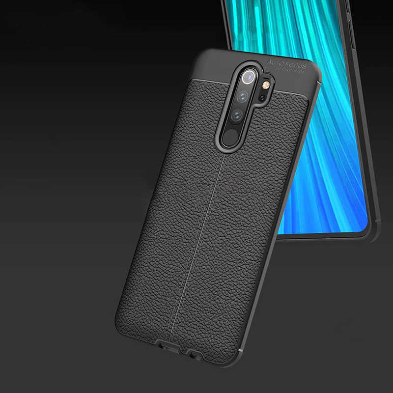 Xiaomi Redmi Note 8 Pro Kılıf Zore Niss Silikon Kapak Lacivert
