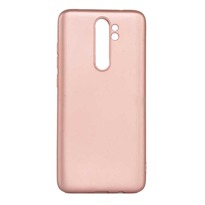 Xiaomi Redmi Note 8 Pro Kılıf Zore Premier Silikon Kapak Rose Gold
