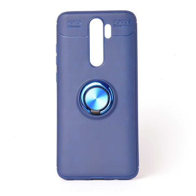 Xiaomi Redmi Note 8 Pro Kılıf Zore Ravel Silikon Kapak Mavi