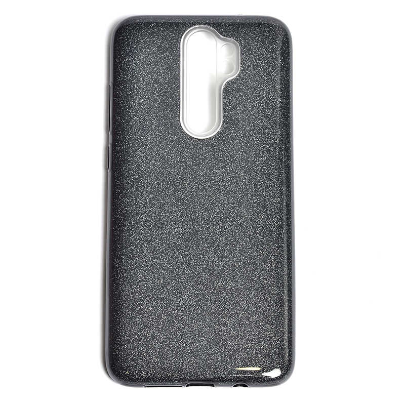 Xiaomi Redmi Note 8 Pro Kılıf Zore Shining Silikon Siyah