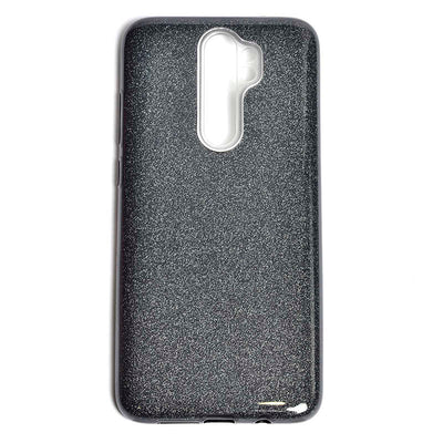 Xiaomi Redmi Note 8 Pro Kılıf Zore Shining Silikon Siyah