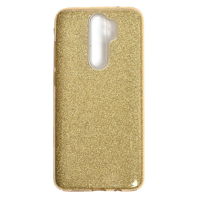 Xiaomi Redmi Note 8 Pro Kılıf Zore Shining Silikon Gold