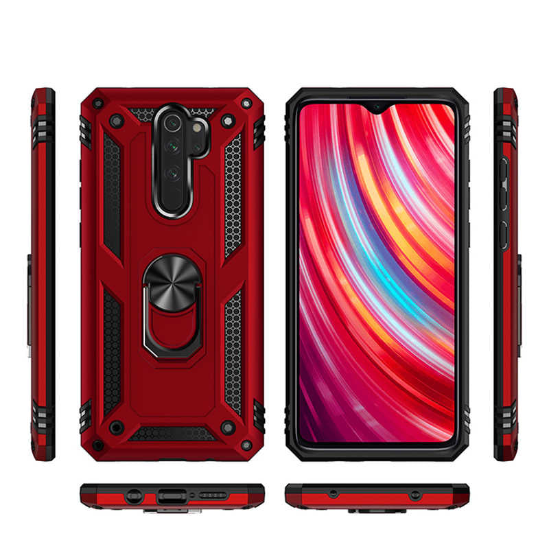 Xiaomi Redmi Note 8 Pro Kılıf Zore Vega Kapak Mavi