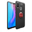 Xiaomi Redmi Note 7 Kılıf Zore Ravel Silikon Kapak Siyah-Kırmızı