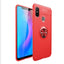 Xiaomi Redmi Note 7 Kılıf Zore Ravel Silikon Kapak Siyah-Mavi