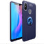Xiaomi Redmi Note 7 Kılıf Zore Ravel Silikon Kapak Siyah-Mavi