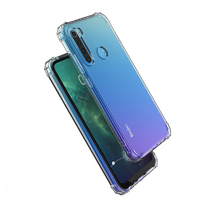 Xiaomi Redmi Note 8T Kılıf Zore Nitro Anti Shock Silikon Renksiz