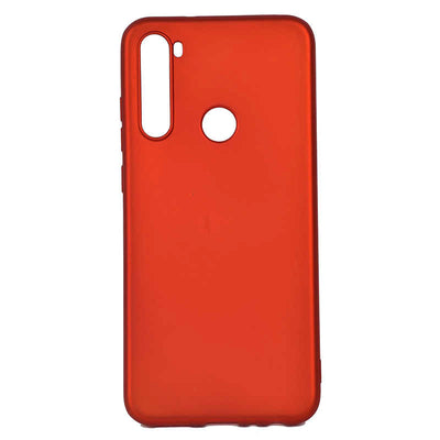 Xiaomi Redmi Note 8T Kılıf Zore Premier Silikon Kapak Kırmızı