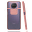 Xiaomi Redmi Note 9 5G Kılıf Zore Lensi Kapak Pembe Açık