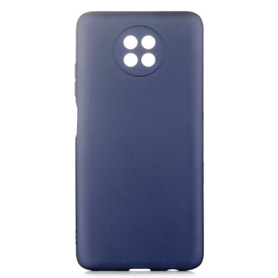 Xiaomi Redmi Note 9 5G Kılıf Zore Premier Silikon Kapak Lacivert