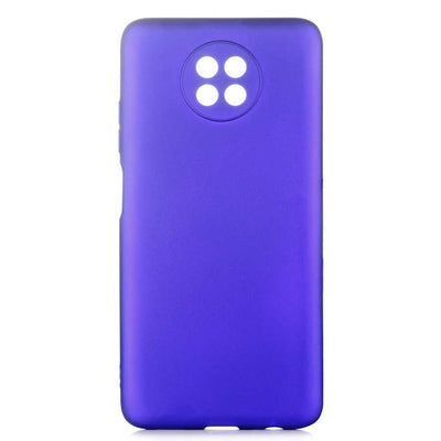 Xiaomi Redmi Note 9 5G Kılıf Zore Premier Silikon Kapak Saks Mavi