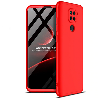 Xiaomi Redmi Note 9 Kılıf Zore Ays Kapak Kırmızı