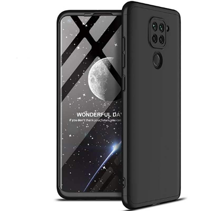 Xiaomi Redmi Note 9 Kılıf Zore Ays Kapak Siyah