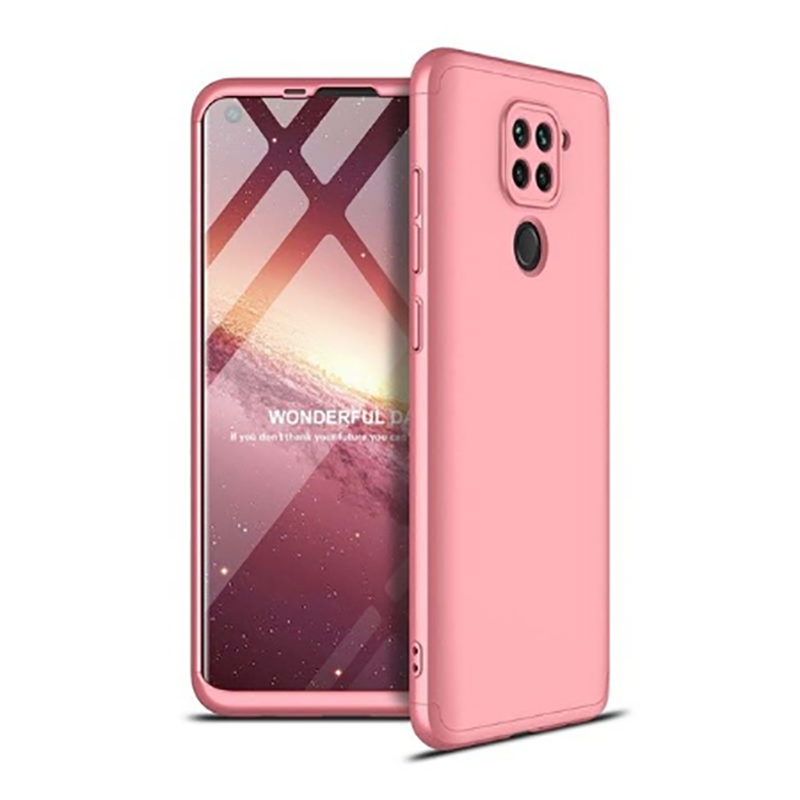 Xiaomi Redmi Note 9 Kılıf Zore Ays Kapak Rose Gold