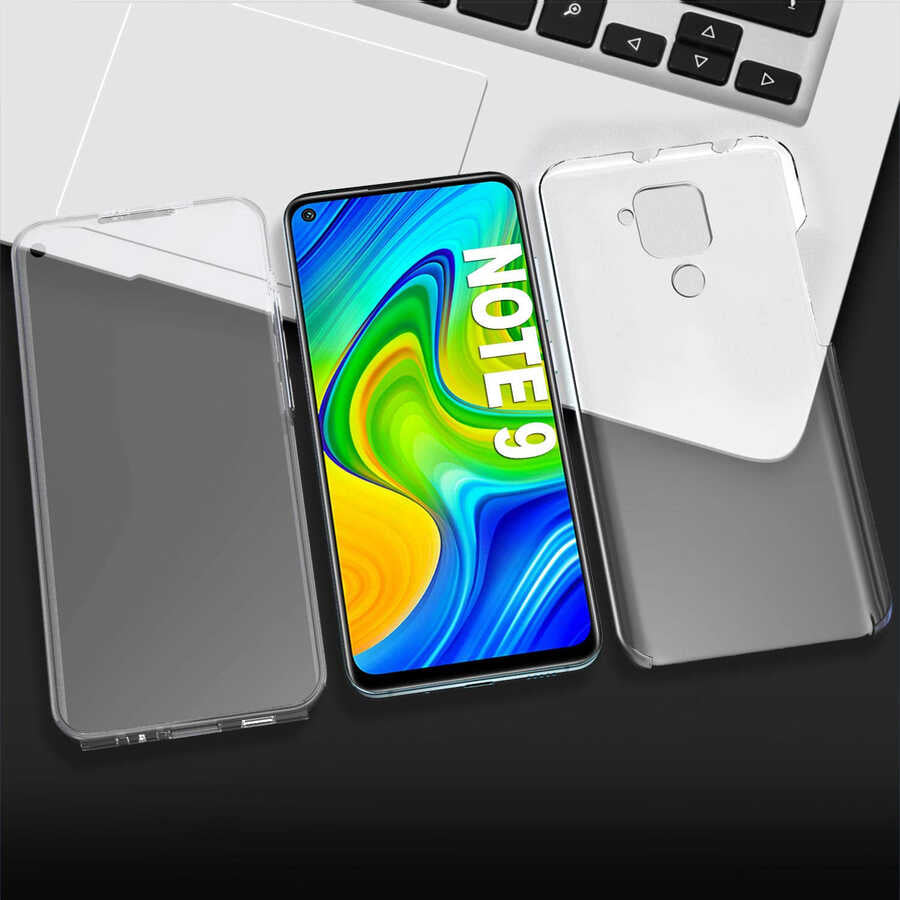 Xiaomi Redmi Note 9 Kılıf Zore Enjoy Kapak Renksiz