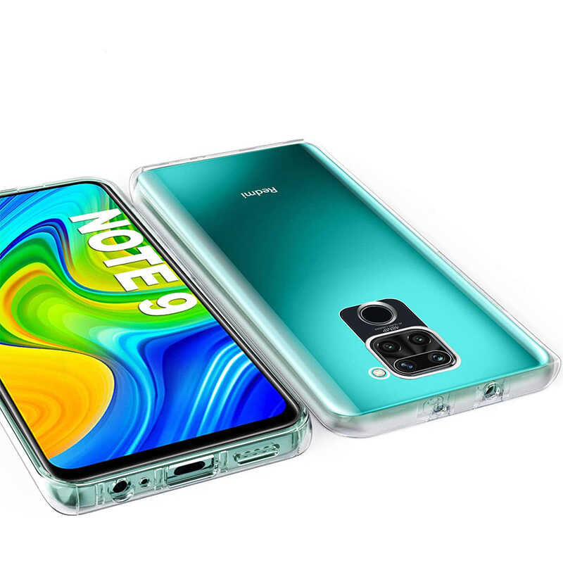 Xiaomi Redmi Note 9 Kılıf Zore Enjoy Kapak Renksiz