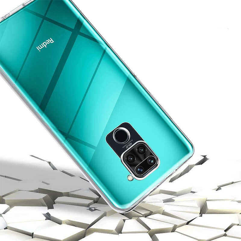 Xiaomi Redmi Note 9 Kılıf Zore Enjoy Kapak Renksiz