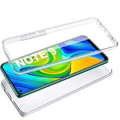 Xiaomi Redmi Note 9 Kılıf Zore Enjoy Kapak Renksiz