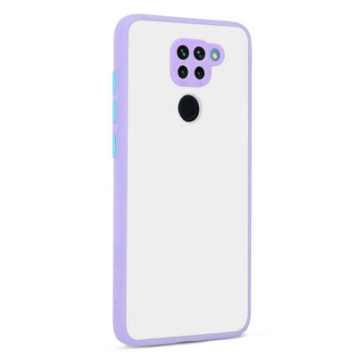 Xiaomi Redmi Note 9 Kılıf Zore Hux Kapak Kırmızı