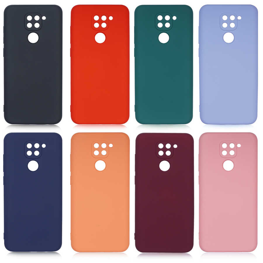 Xiaomi Redmi Note 9 Kılıf Zore Mara Lansman Kapak Koyu Mor