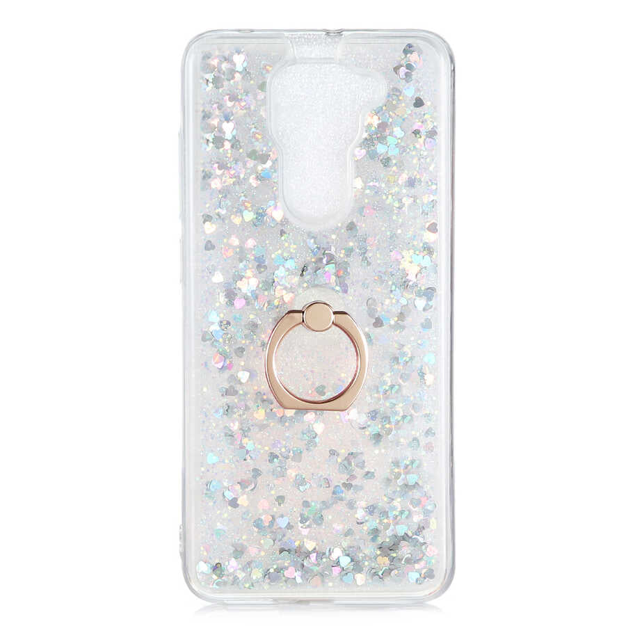 Xiaomi Redmi Note 9 Kılıf Zore Milce Kapak Gümüş