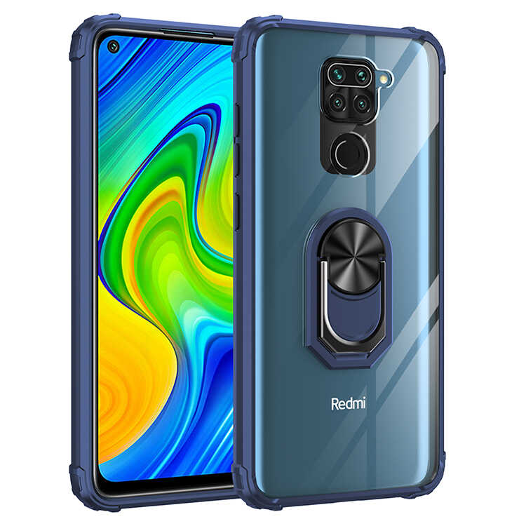 Xiaomi Redmi Note 9 Kılıf Zore Mola Kapak Lacivert