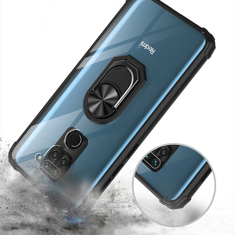 Xiaomi Redmi Note 9 Kılıf Zore Mola Kapak Kırmızı