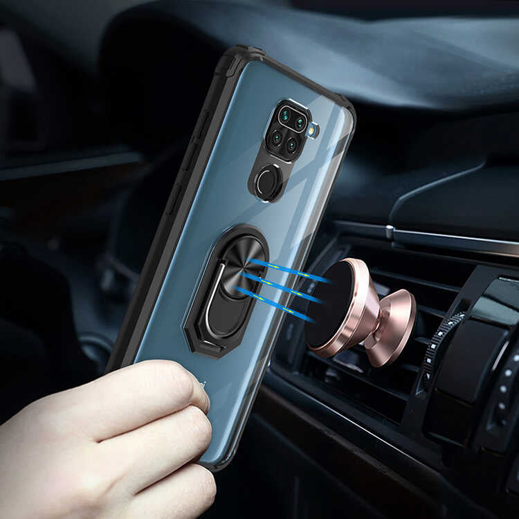 Xiaomi Redmi Note 9 Kılıf Zore Mola Kapak Lacivert