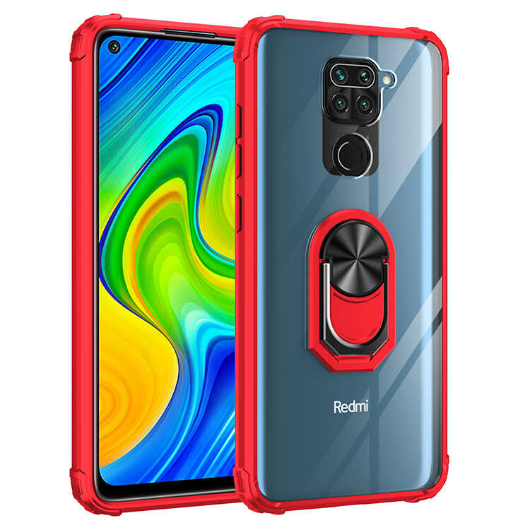 Xiaomi Redmi Note 9 Kılıf Zore Mola Kapak Kırmızı