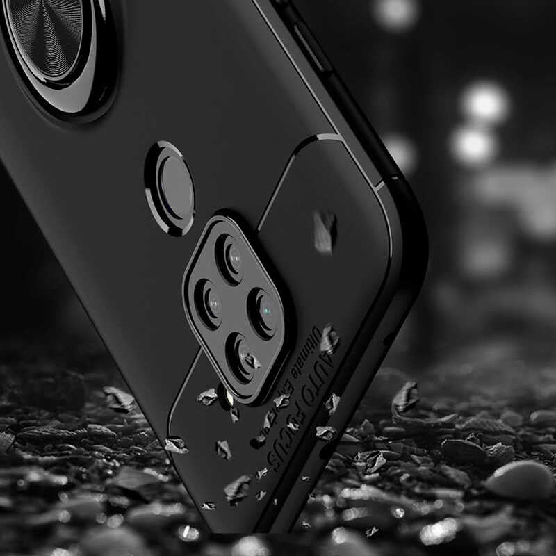 Xiaomi Redmi Note 9 Kılıf Zore Ravel Silikon Kapak Mavi